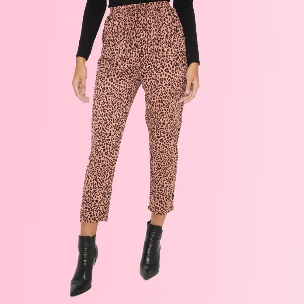 NWT! leopard print pants ✨
